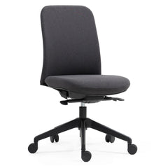 Boulies NUBI Lite chair – Charcoal fabric upholstery