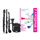 Nuvo WindStars 2 mixed class set of 8 instruments