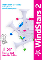 Nuvo WindStars 2 Student Book - jHorn Bass Clef Edition