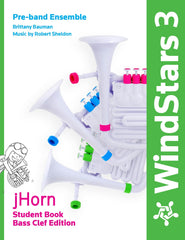 Nuvo WindStars 3 Student Book – jHorn Bass Clef Edition