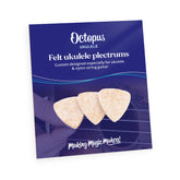 Octopus ukulele plectrum value pack of 3 - Soft
