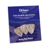 Octopus ukulele plectrum value pack of 3 - Medium