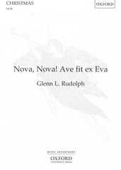 Rudolph Nova, Nova! Ave fit ex Eva: SATB vocal score