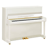 Yamaha P116 Upright Piano – Polished White