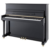 Irmler \'Studio\' P118 upright piano in polished ebony