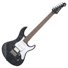Yamaha Pacifica 212V 4/4 quilted maple electric guitar - Translucent black