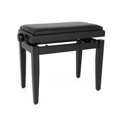 Stagg PB45 adjustable piano stool - Black satin