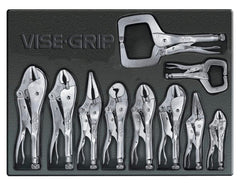 PLIER LOCKING 10PC SET IN A TRAY
