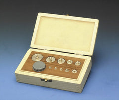 Mass, Weighing Set Brass, HW Case 1mg-1000gm