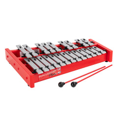Percussion Plus Classic Red Box soprano fully chromatic glockenspiel