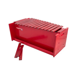 Percussion Plus Classic Red Box diatonic bass xylophone