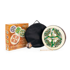 Percussion Plus 18\" Gaelic Cross with bag, tipper and DVD