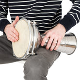 Percussion Plus embossed nickel doumbek – 8 inch
