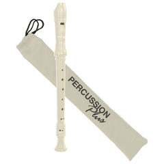 Percussion Plus PP1612 descant recorder - Solid matt ivory