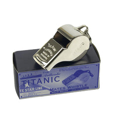 Acme Titanic brass thunderer whistle - Nickel plated