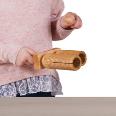 Percussion Plus double wooden agogo