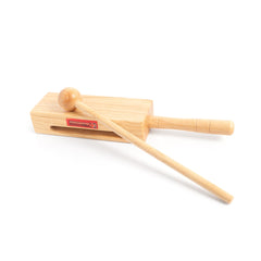 Percussion Plus 5\" rectangular woodblock