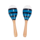 Percussion Plus wooden bug maracas - Blue bee