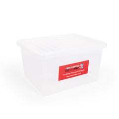 Percussion Plus plastic storage box with lid - 11 litres