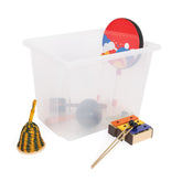 Monarch 40L extra strong storage tray - Clear