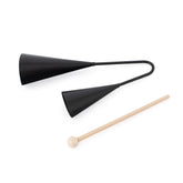 Liverpool double agogo bells – Black