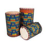 Percussion Plus Honestly Made Ghanaian dundun set of 3 - medium