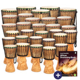 Percussion Plus Ghanaian djembe 30 player pack for secondary education