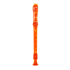 Percussion Plus PP912 descant recorder - Transparent orange