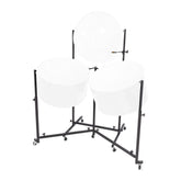 Percussion Plus Hammer Series triple cello steel pan stand