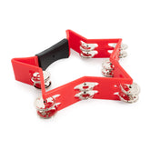Percussion Plus star tambourine - Red