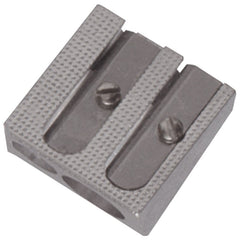 Aluminium Double Hole Sharpener - Pack of 12