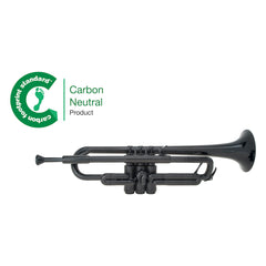 pTrumpet plastic Bb trumpet outfit - Black
