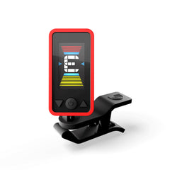 Planet Waves Eclipse chromatic clip-on headstock tuner - Red