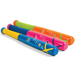 ARESSON VISION X ROUNDERS BAT SET OF 3, 1 OF EACH COLOUR