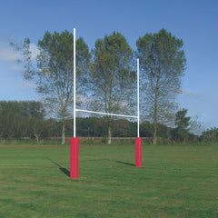 HARROD STEEL RUGBY POSTS SOCKETED, 6M POSTS, 1 PIECE