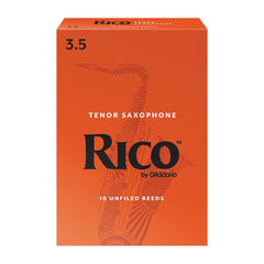 Rico box of 10 Bb tenor saxophone reeds - 3.5