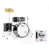 Pearl Roadshow 22\" rock drum kit - Jet black