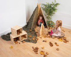 STOOLS & STORAGE SET OF 3 (OSB) 3+