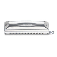 Suzuki Sirius chromatic straight harmonica in C – 12-hole