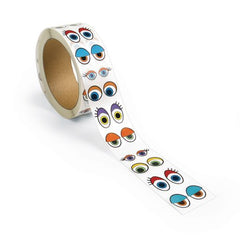 SCO WIGGLY EYES STICKERS MULTICOLOURED 1000PCS -Min Qty 12