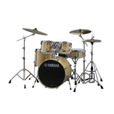 Yamaha Stage Custom birch rock drum kit - Natural wood