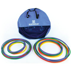 DELUXE HOOP MIXED SIZE, MIXED COLOURS, BAG OF 32