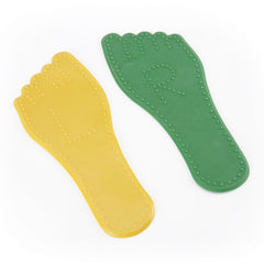 ACTIVATE DIMPLED FOOT YELLOW AND GREEN PAIR