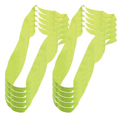 TEAM BAND POLYESTER, YELLOW, SET OF 10