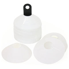 SPACEMARKERS - 200MM DIA. WHITE, SET OF 50