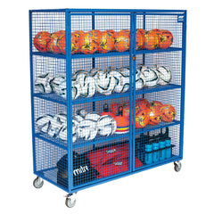 MULTI-PURPOSE STORAGE CABINET BLUE