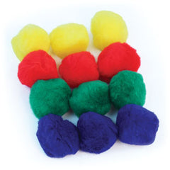 FLEECEBALLS 5CM DIA., SET OF 12