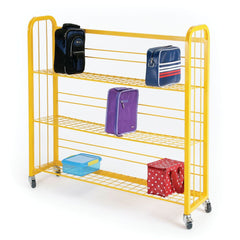 LUNCH BOX TROLLEY SINGLE SIDED, HOLDS 30 LUNCHBOXES