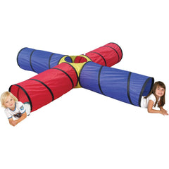 FOUR WAY PLAY TUNNEL WITH CONNECTOR