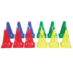 MASTERSPORT FLEXI-CONE MIXED COLOURS, SET OF 12